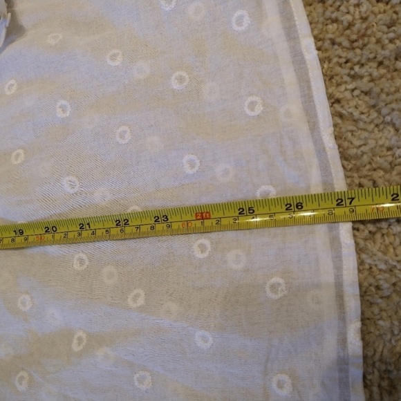 Mes Demoiselles Paris Women’s Cotton Blouse White Size 0 Embroidered Top - Picture 6 of 12